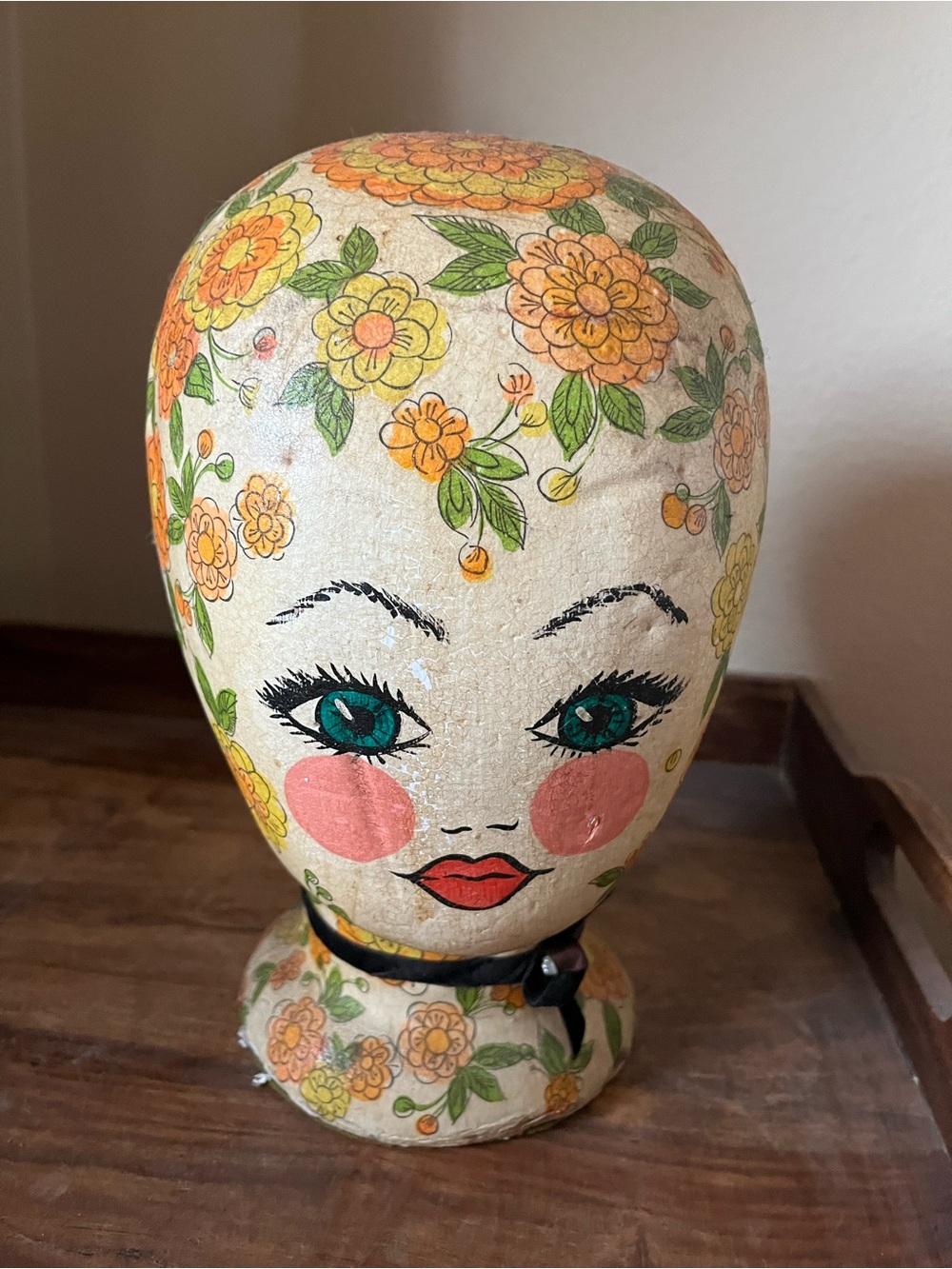 Floral Head Display